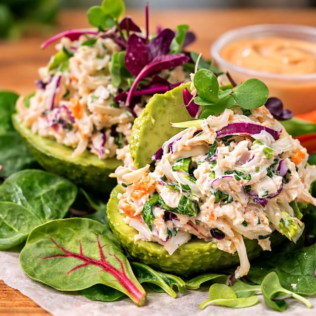 Stuffed Avocado.