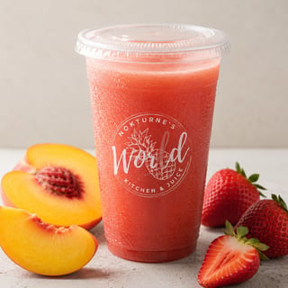 Pinked Peach
