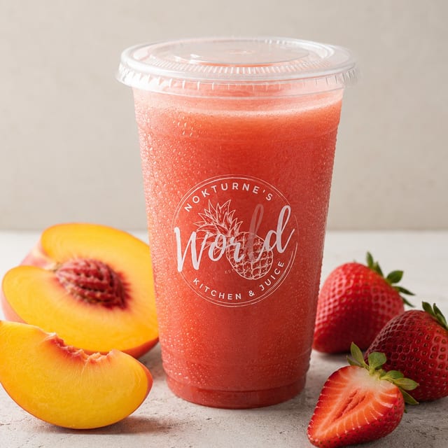 Pinked Peach.