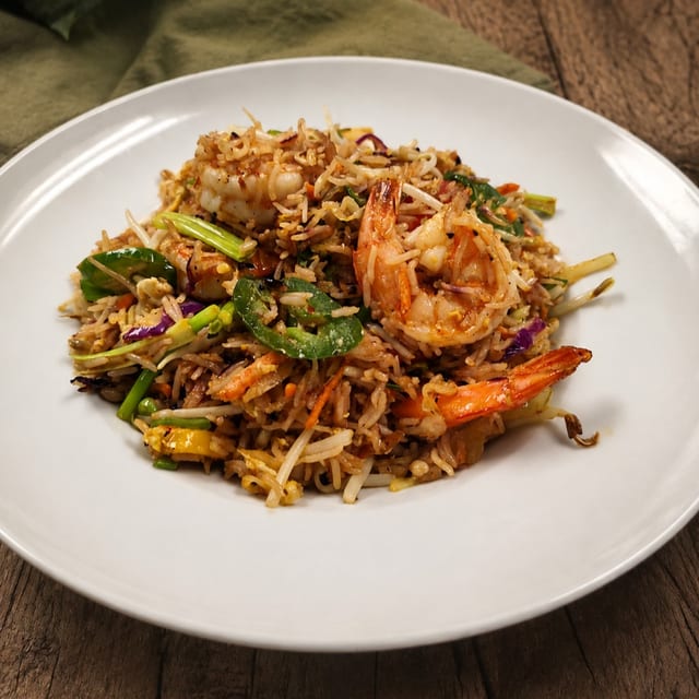 Shrimp & Peppers.