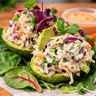 Stuffed Avocado Lunch
