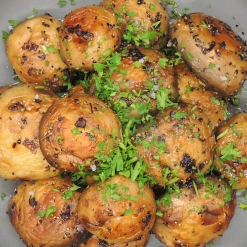 Sauteed Garlic Mushrooms 5lbs.