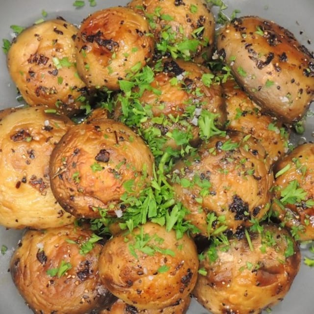 Sauteed Garlic Mushrooms 5lbs.