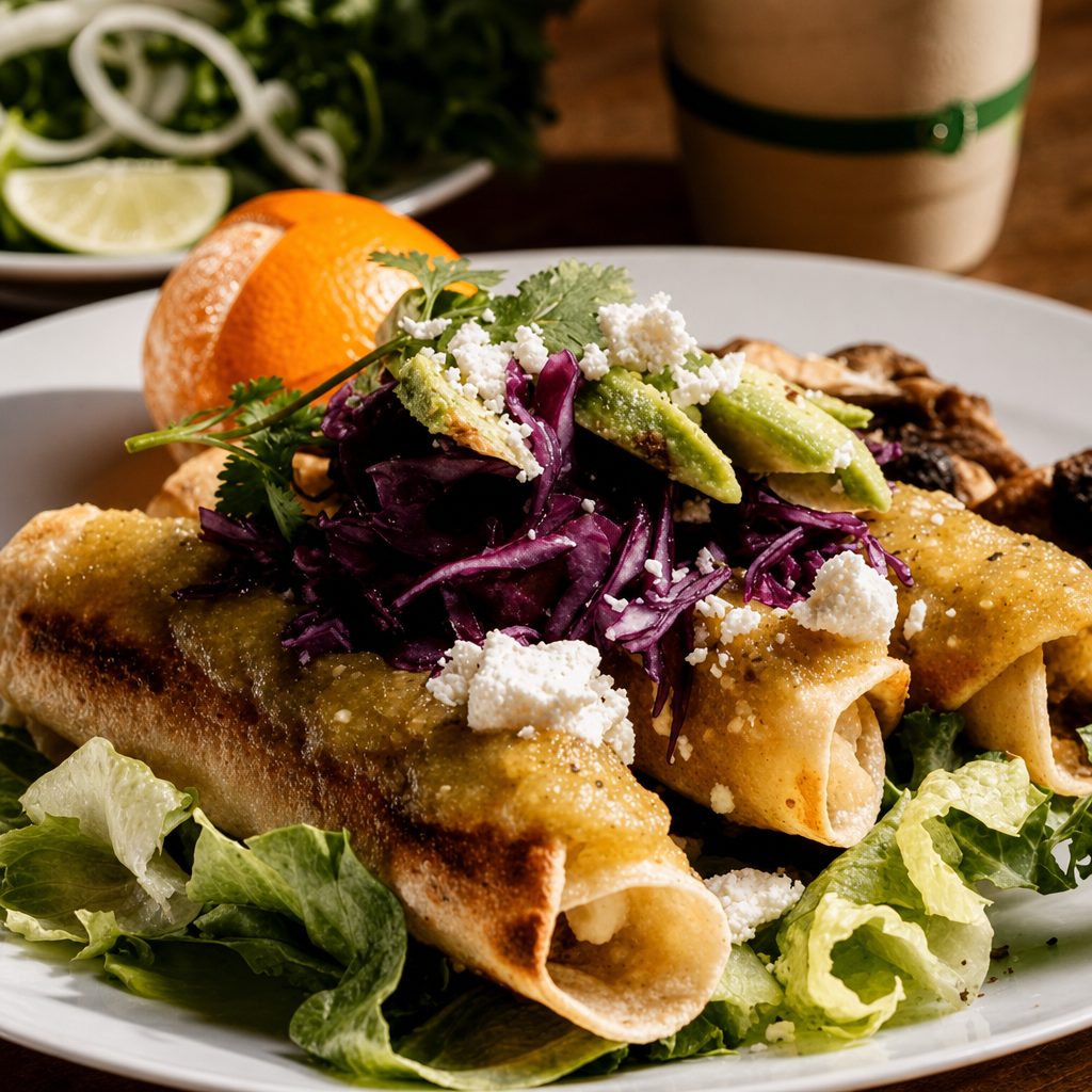 Potato Flautas - Mexico.