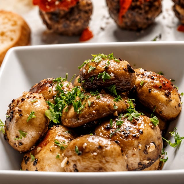Garlic Mushrooms - Spain.