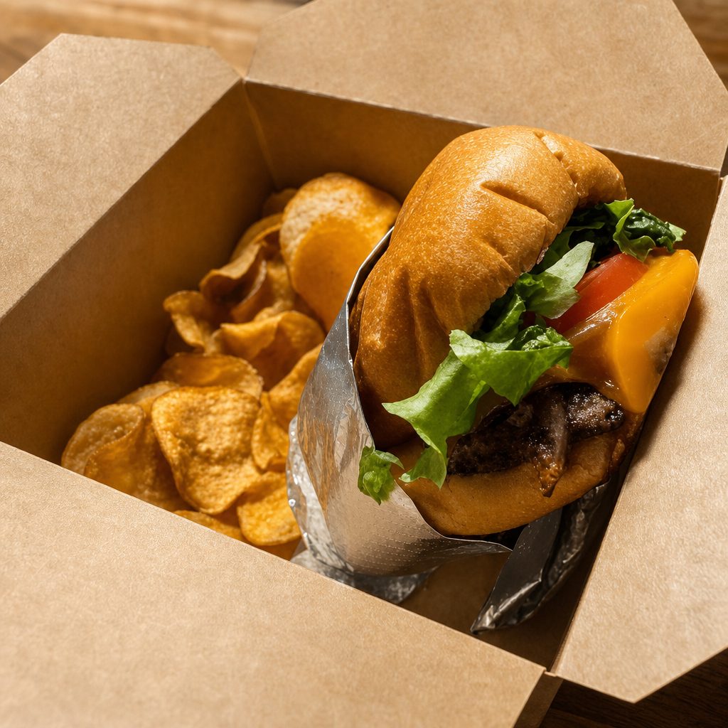 Fried Onion Smash Burger.