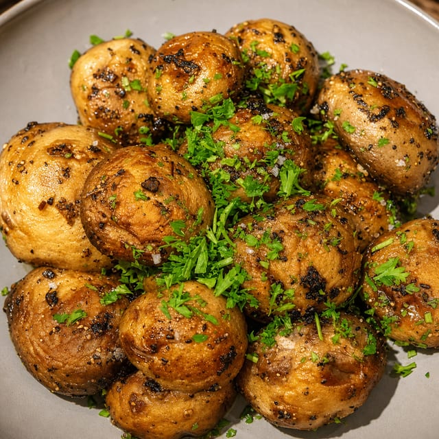 Sauteed Garlic Mushrooms 5lbs.